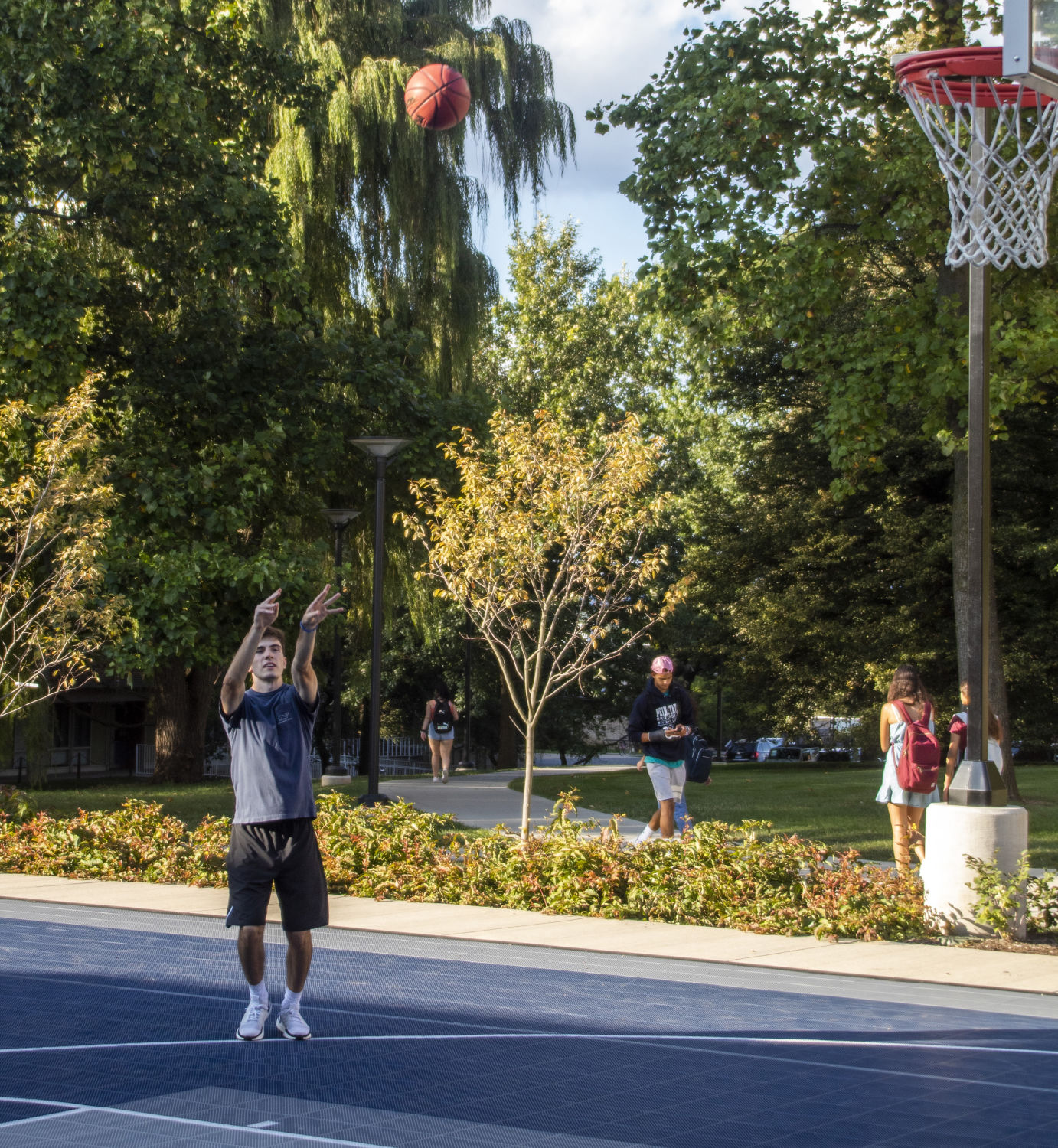 Pick up basketball, Jake Menz